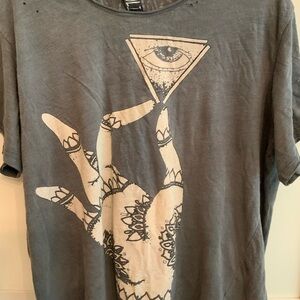 Gray Graphic T-Shirt